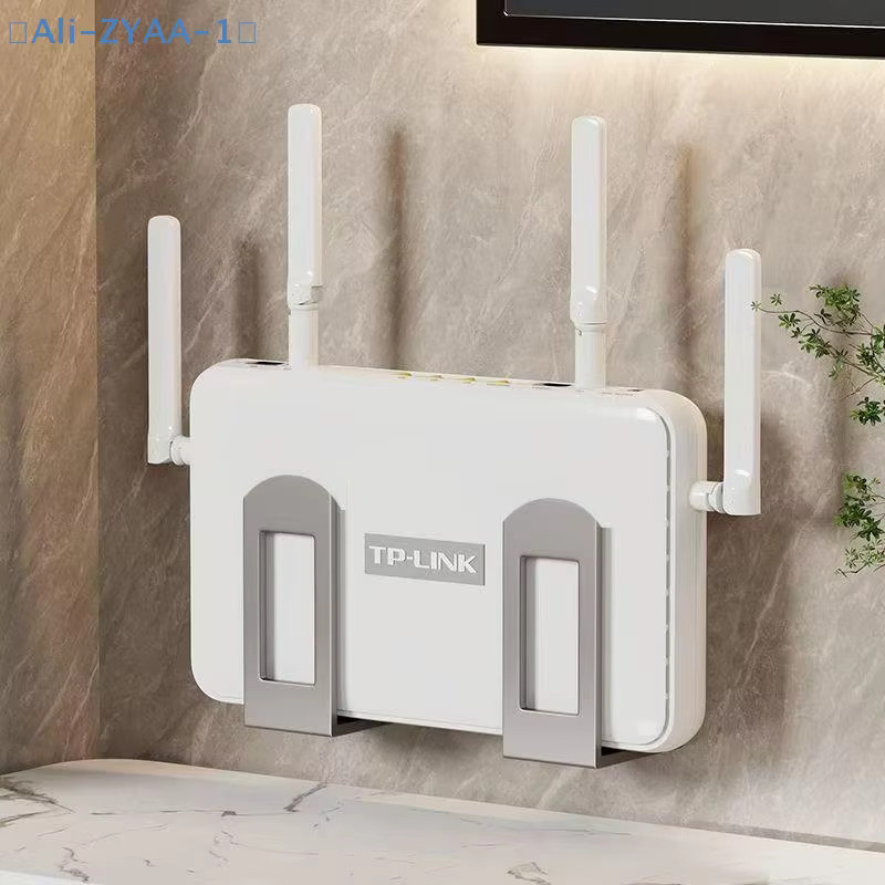 JETTING 2er-Set Router-Aufbewahrungsbox und Wandhalterung für Set-Top-Box und WLAN in Weiß aus Kunststoff - Bild 1