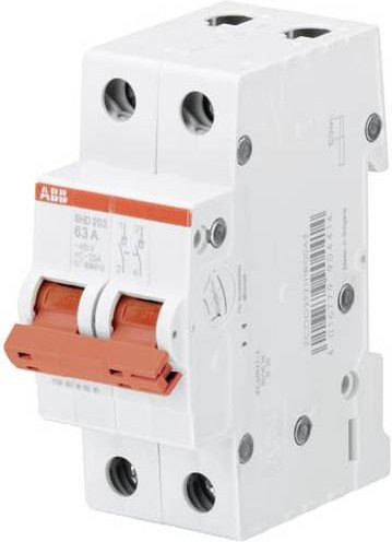 ABB Lasttrennschalter Grau 2polig 32 A 2 Schließer 2CDD272111R0032 - Bild 1