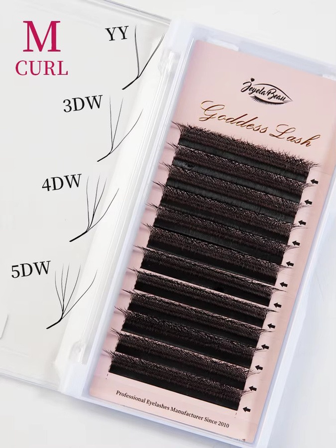 JB Jeyelabeau Bloom Lash Volumen-Wimpern, Faux Mink, Natürlich - Bild 7