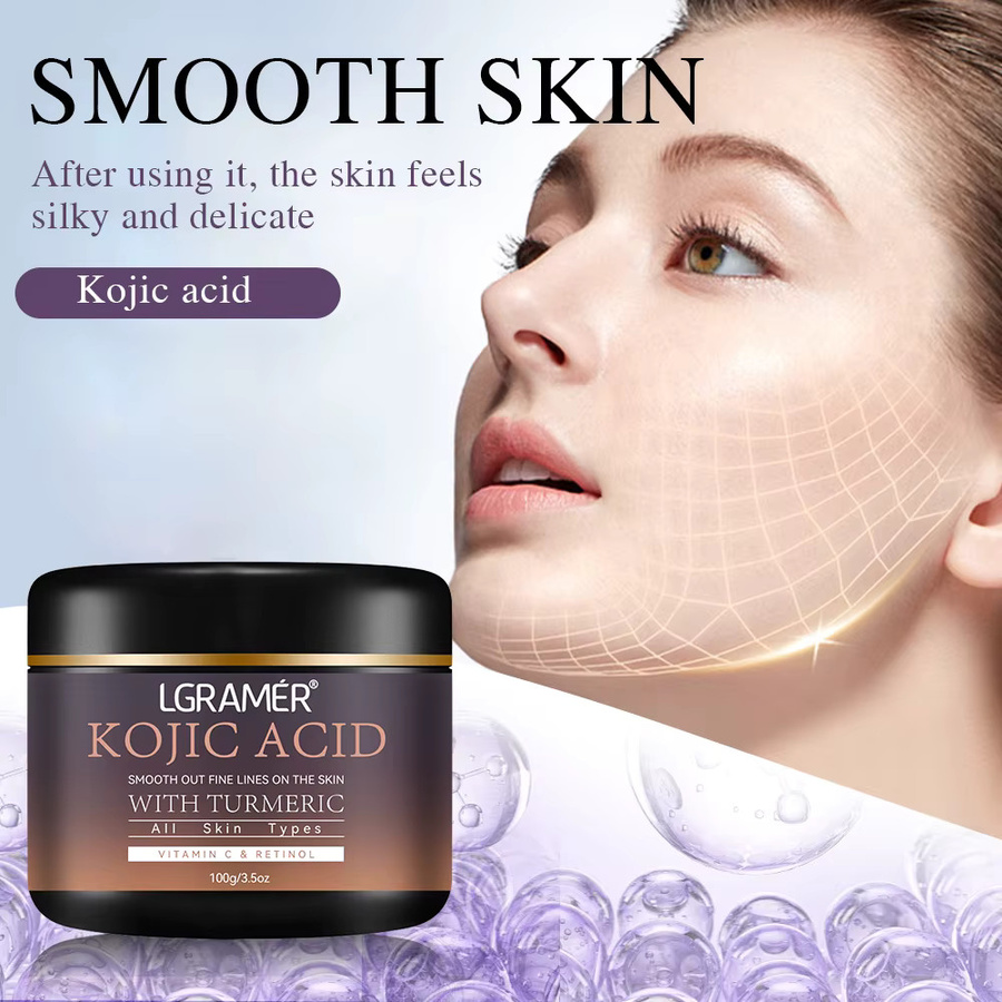 LGRAMER Gesichtscreme mit Kojisäure, Vitamin C & Kurkuma, Unisex - Bild 3