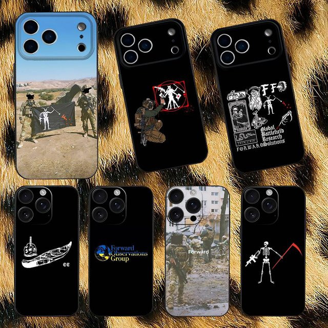 FOG Forward Observations Group Handyhülle Soft Cover für iPhone Modelle in Schwarz - Bild 1