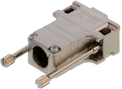 Molex D-SUB Gehäuse aus Kunststoff in Silber mit 180° Anschluss Typ 1731110133 - Bild 1