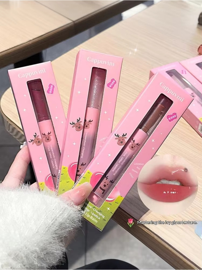 Cappuvini Lip Jelly Pen Schimmernder Lipgloss, 025 Oat Milk Pudding - Bild 6
