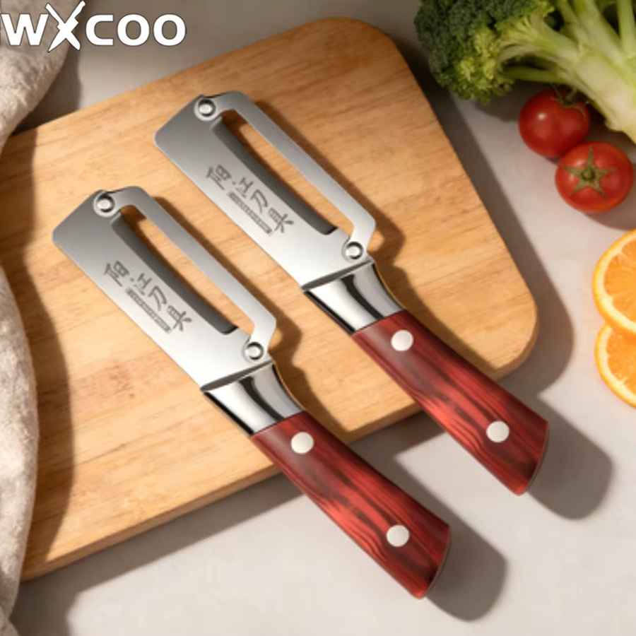 WXCOO Edelstahl-Schäler für Obst und Gemüse in Silber - Bild 7