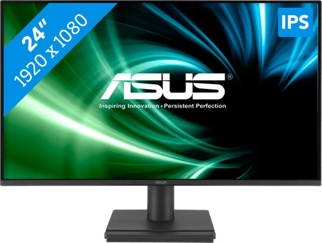 ASUS EyeCare VA249HG Monitor mit 23,8 Zoll Full-HD IPS-Display in Schwarz - Bild 1