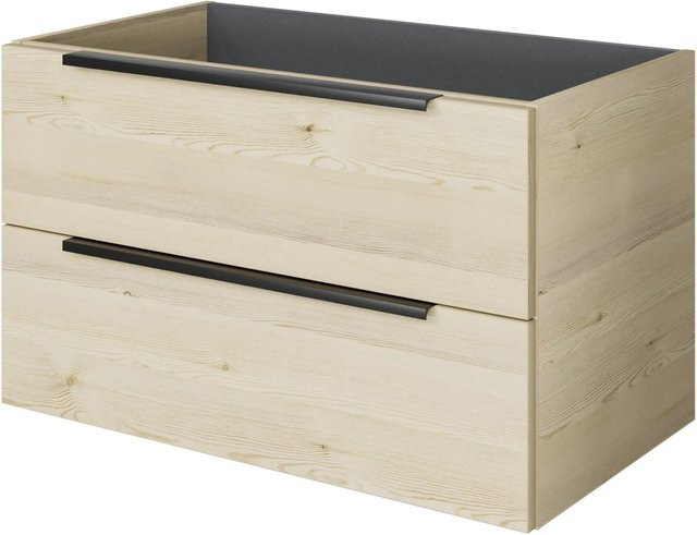 Pelipal Waschbeckenunterschrank Quantum 07 Polar Pinie Quer mit 2 Auszügen B: 80 cm, H: 48 cm, T: 42,9 cm - Bild 1