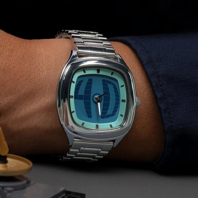 STARPERISH Armbanduhr Quarz, Edelstahl, Blau, Herren - Bild 1
