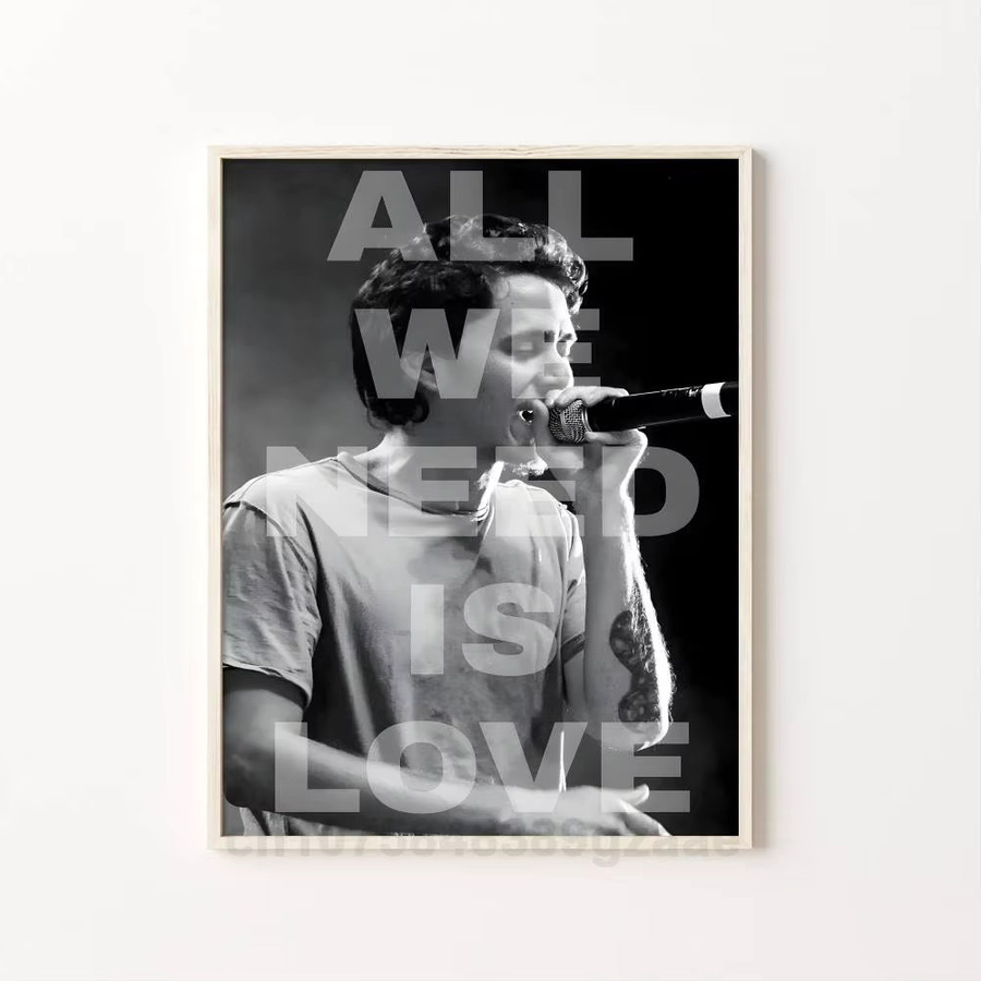 Wasserfester Wandaufkleber C-Canserbero Rapper Poster für Wohnzimmer und Schlafzimmer, Mehrfarbig - Bild 7