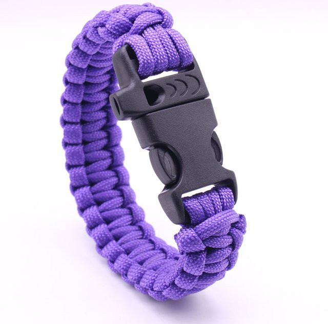 QHSPE Paracord-Armband, geflochten, Unisex - Bild 1