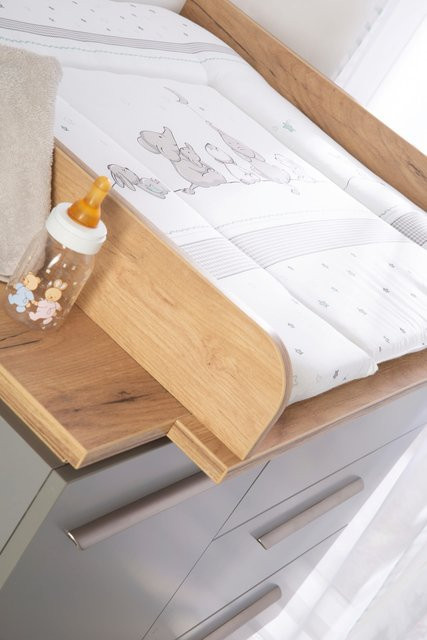 Roba Wickelauflage soft Sternenzauber in Weiß - Bild 1