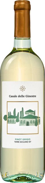 Casale delle Ginestre Pinot Grigio Weißwein, Sizilien, 0,75 l - Bild 1