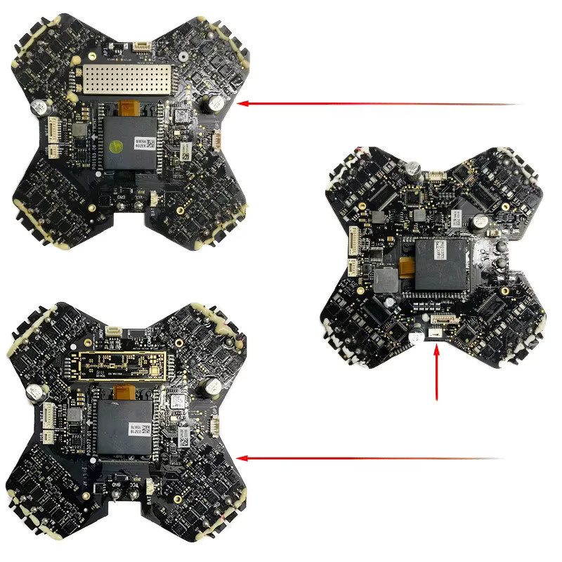 DJI Phantom 3 Serie ESC Board 3 und Advanced IMU Board 2312A mit Kompass in Schwarz - Bild 4