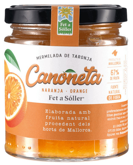 Canoneta Orangen-Zitrusmarmelade 280 g - Bild 1