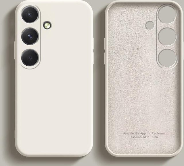 Stoßfeste Softcover Silikon Hülle für Samsung Galaxy A54 5G A14 A24 A34 A04 A04S A04E A15 4G A25 A35 A55 in Weiß - Bild 1
