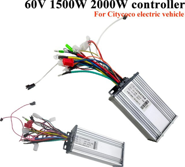 Sinuswellen Controller für Citycoco Elektrofahrzeuge in Silber, 60V 72V 1000W 1500W 2000W Ersatzteil - Bild 1