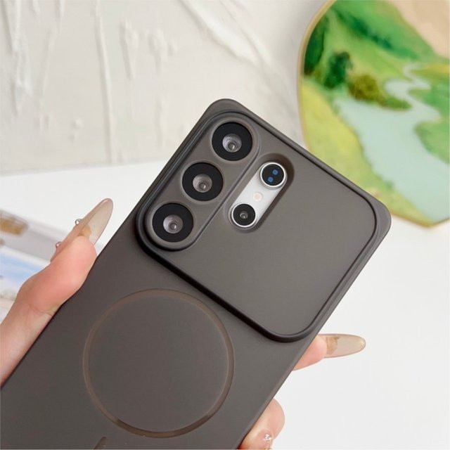 Ultradünne matte Schutzhülle für Samsung Galaxy S26 S25 S24 Plus Ultra in Weiß oder Grau - Bild 1