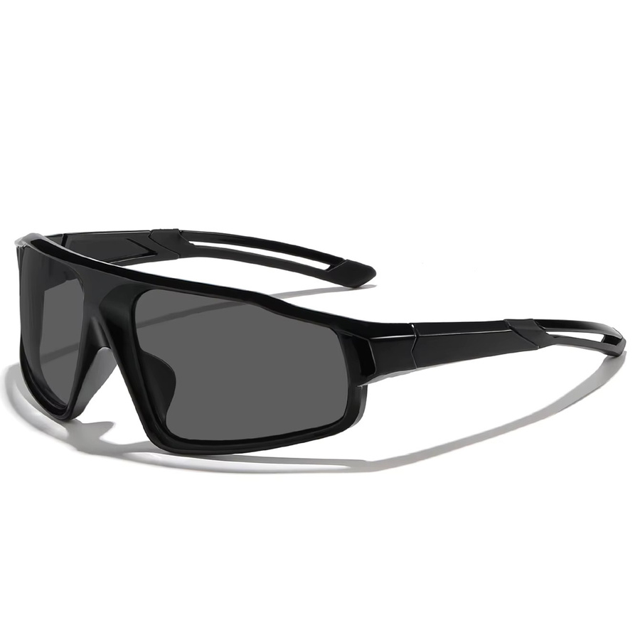 LOISRUBY Sportsonnenbrille, Unisex, Vollrand, rechteckig, Kunststoff - Bild 2