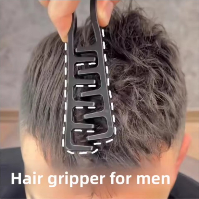 Haarkamm für Herren, Plastik - Bild 1