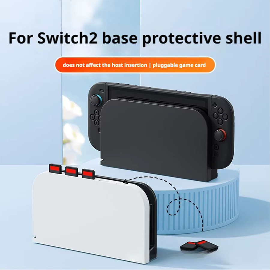Nintendo Switch 2 Schutzhülle aus weichem TPU für das Switch2 Dock in Weiß - Bild 5