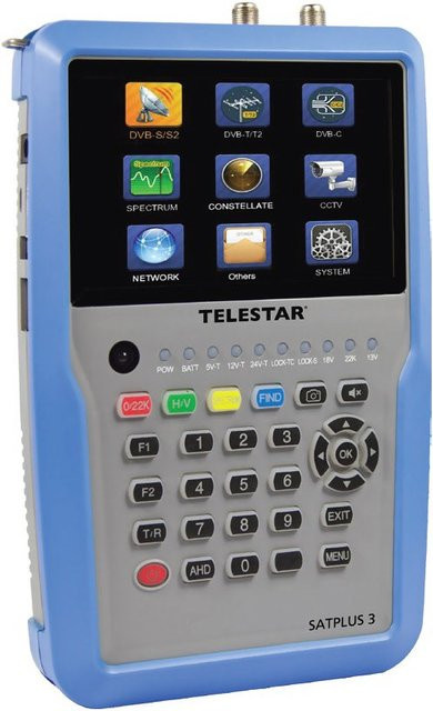Telestar Antennenmessgerät in Blau mit USB-A Anschluss - Bild 1