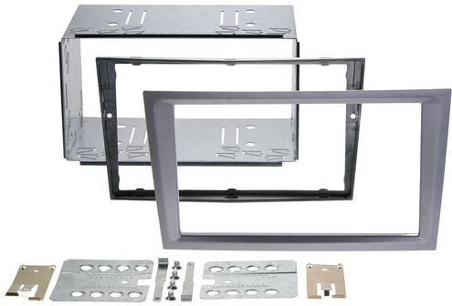 ACV 381230-26-2 Autoradio Einbaublende DoppelDIN für Opel in Grau - Bild 1