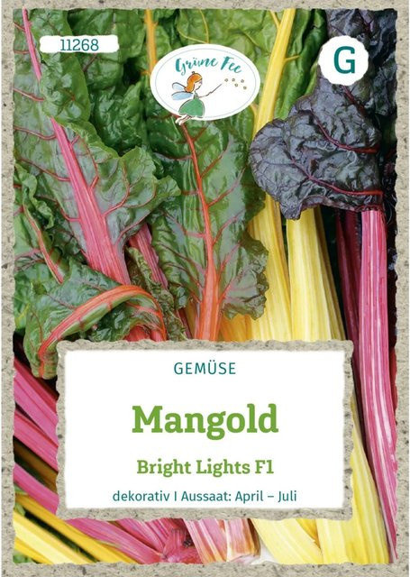 Grüne Fee Mangold Bright Lights F1 Saatgut - Bild 1