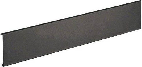 Hager Brüstungskanal Oberteil BRS08029011 in Anthrazit B: 8 cm, L: 200 cm - Bild 1