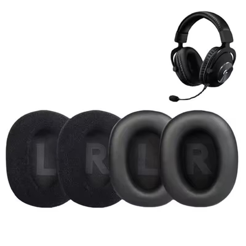 Ersatz-Ohrpolster Set für Logitech G Pro und G Pro X Kopfhörer in Schwarz oder Blau - Bild 5