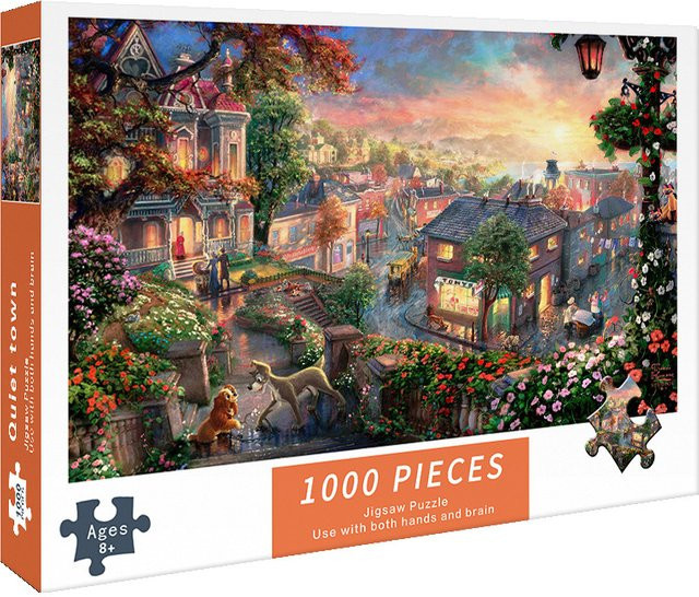 Quiet Town Papierpuzzle, 1000 Teile, ab 8 Jahren - Bild 1