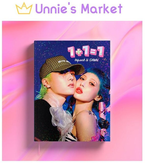 HYUNA & DAWN Album 1+1=1 CD in Pink - Bild 1