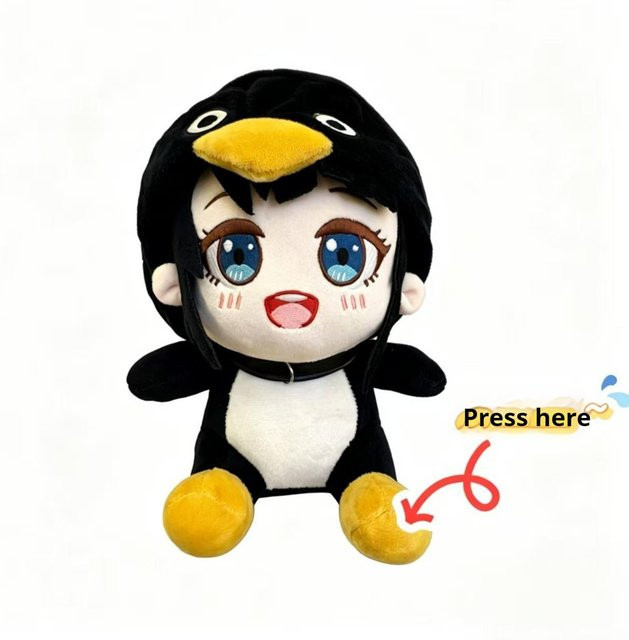 Yiran toy Gugu Gaga Pinguin Plüschtier, 25cm, ab 14 Jahren - Bild 1