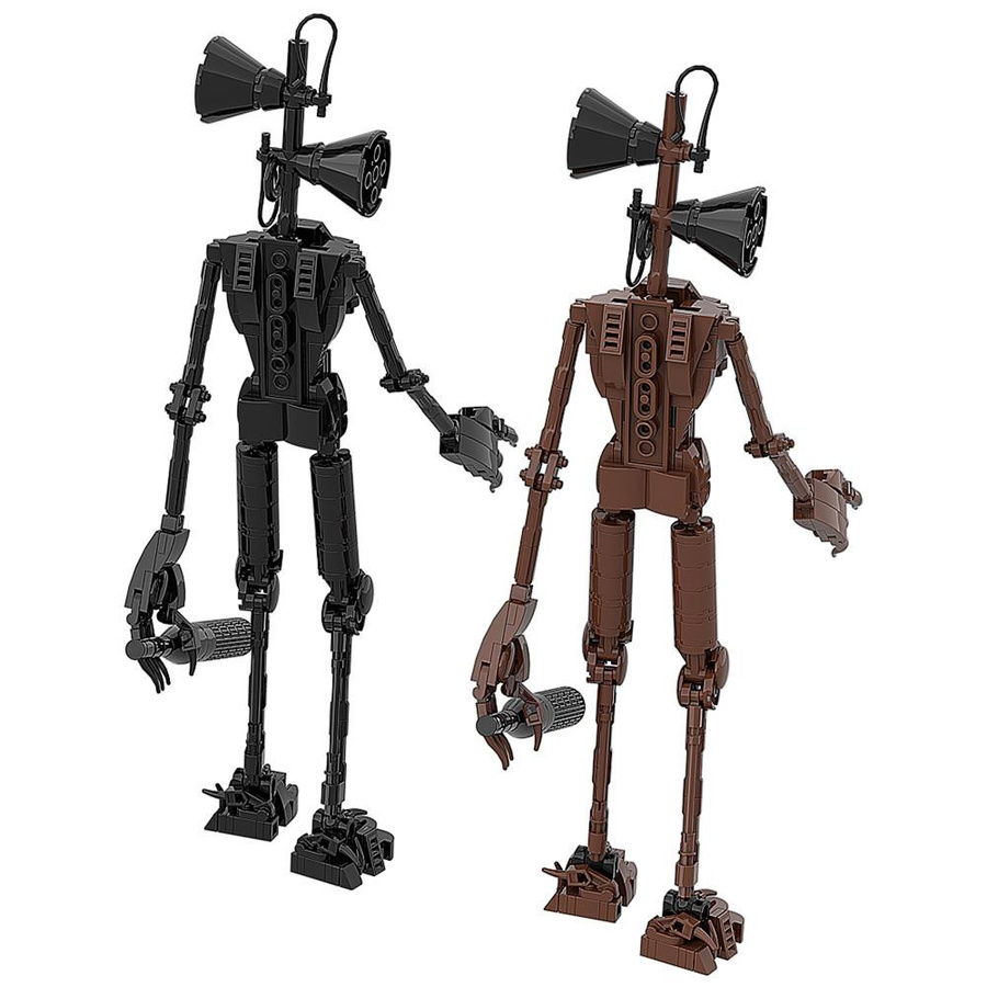 GOBRICKS Siren Head Horror Mechanisches Monster Baustein Modell - Bild 1