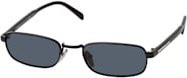 Prada PR B54S Sonnenbrille, Herren, Vollrand, rechteckig, schwarz, grau, polarisiert - Bild 1