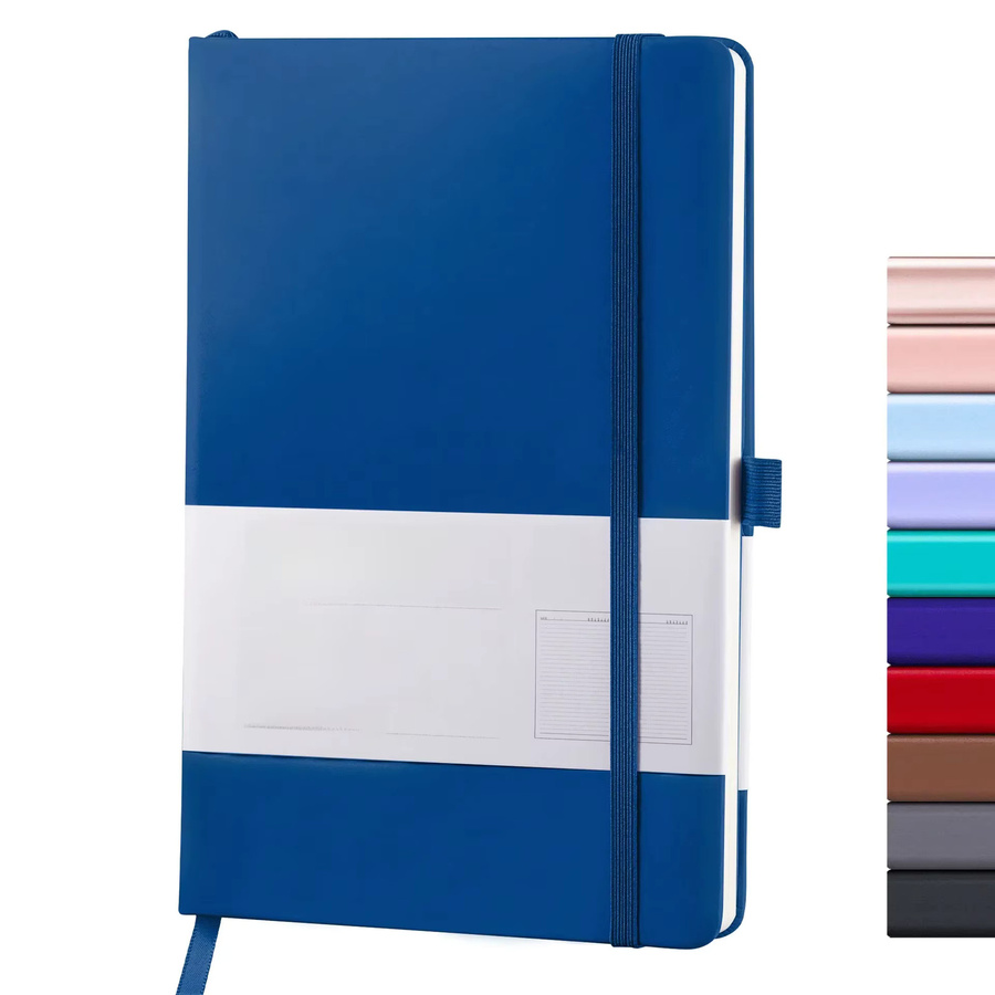 Art Farmer Skizzenbuch A5 in Blau mit Hardcover aus Kunstleder und elastischem Verschluss - Bild 6