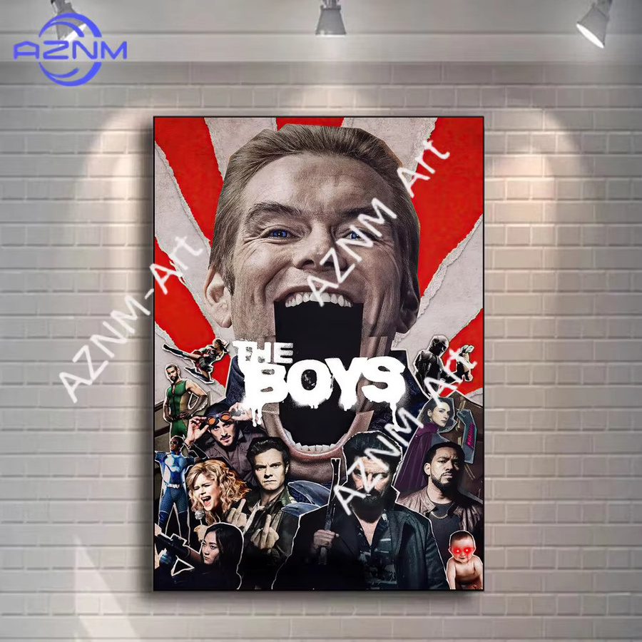 KAYOU Leinwandposter The Boys Homelander Wanddekoration Kunstdruck Mehrfarbig - Bild 2