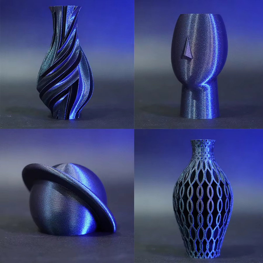 KINGROON PLA Filament Burnt Titanium Multicolour für FDM 3D-Drucker 1,75 mm - Bild 3