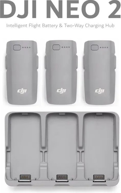 DJI Neo 2 Intelligenter Flugakku mit 1606 mAh Kapazität in Grau - Bild 1
