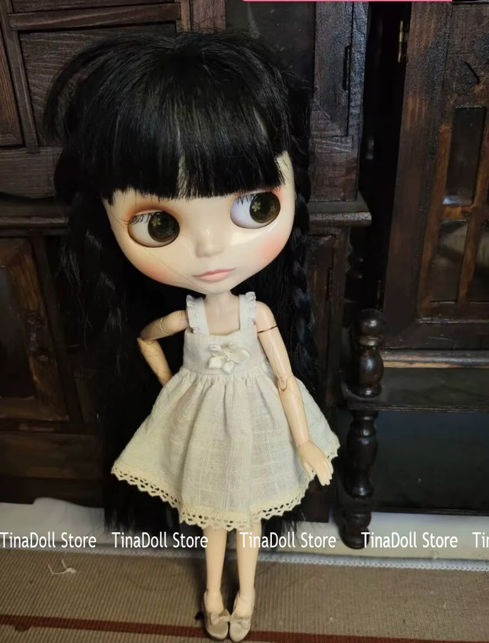TinaDoll Store Spitzen-Blumenkleid, Zubehör, Weiß - Bild 2