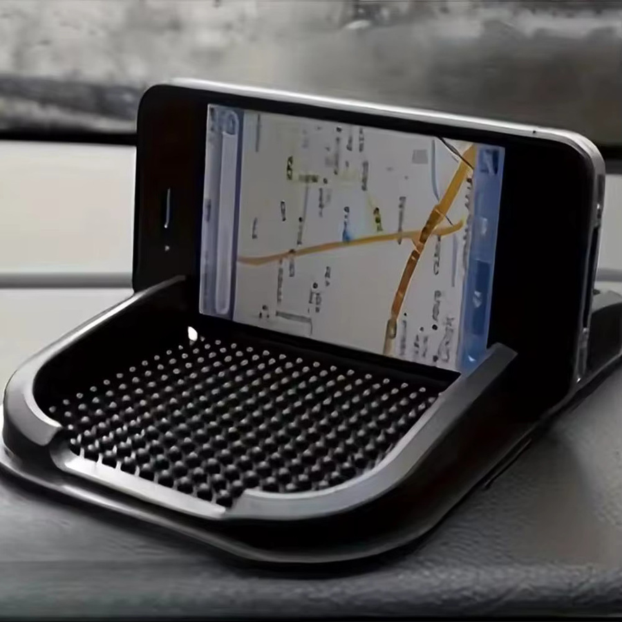Universelle Anti-Rutsch Matte für das Auto als Handyhalter und multifunktionale Ablagebox in Schwarz - Bild 6