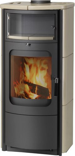 Hark Dauerbrand-Kaminofen Opera-B mit Automatik und Teefach in Creme/Beige mit 5 kW Leistung - Bild 3