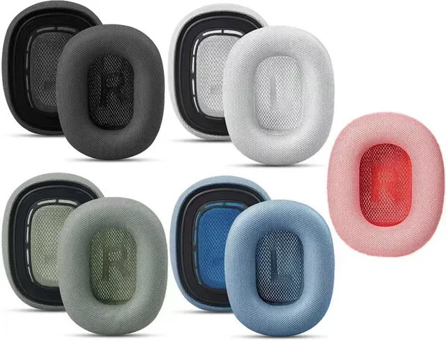 Apple Ersatz Mesh Stoff Ohrpolster für AirPods Max Over-Ear Headset in Pink - Bild 1