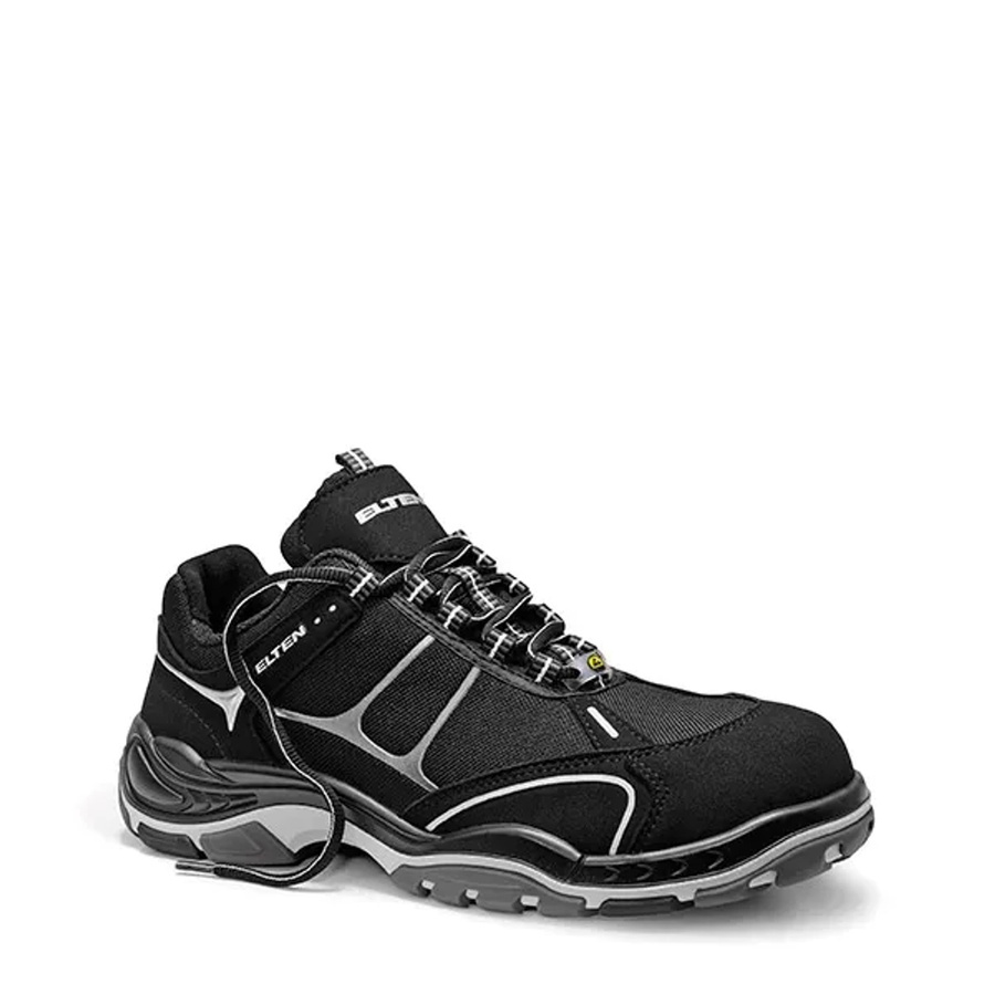 Elten Sicherheitshalbschuh Motion Low ESD S2 in Grau-Schwarz, Größe 47 - Bild 2