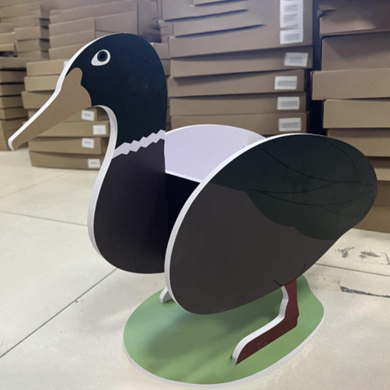 Tooarts DIY Cartoon Tier Blumentopf aus Kunststoff für Sukkulenten und Desktop-Dekoration, mehrfarbig - Bild 6