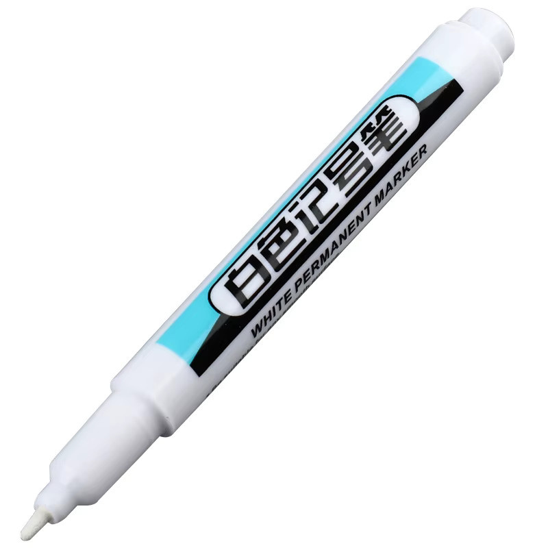 Weißer wasserfester Permanent Marker für Reifen und Graffiti mit 0,7 mm, 1,0 mm und 2,5 mm Strichstärke - Bild 5