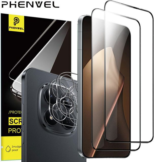 Oleophobes Schutzglas für Xiaomi Redmi Note 15 Pro 5G, transparentes Anti-Explosions-gehärtetes Glas Displayschutzfolie - Bild 1
