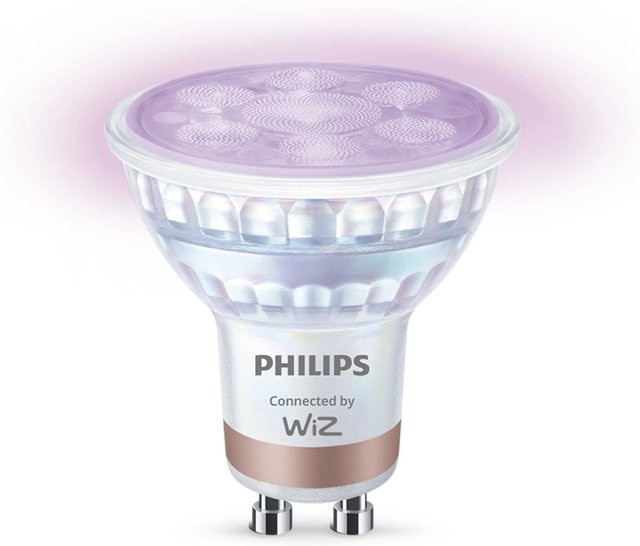 Philips WiZ LED Leuchtmittel GU10 RGBW Mehrfarbig 4,7 W 345 lm - Bild 1