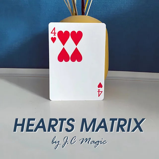 J.C Hearts Matrix, Zaubertrick, Rot, Bunt / Mehrfarbig - Bild 1