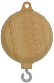 Binchi Baby Holz Kinderbett Mobile, Hängendes Rasselspielzeug, Tiere, Natur - Bild 1