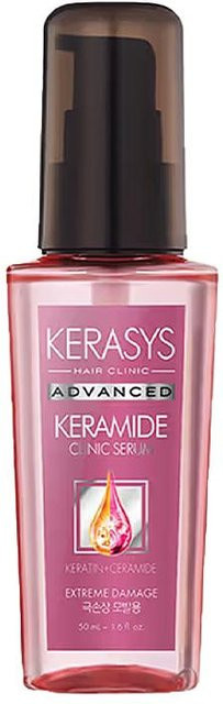 KeraSys Ceramide Extreme Damage Clinic Seiden-Serum, 50 ml, für strapaziertes Haar - Bild 1