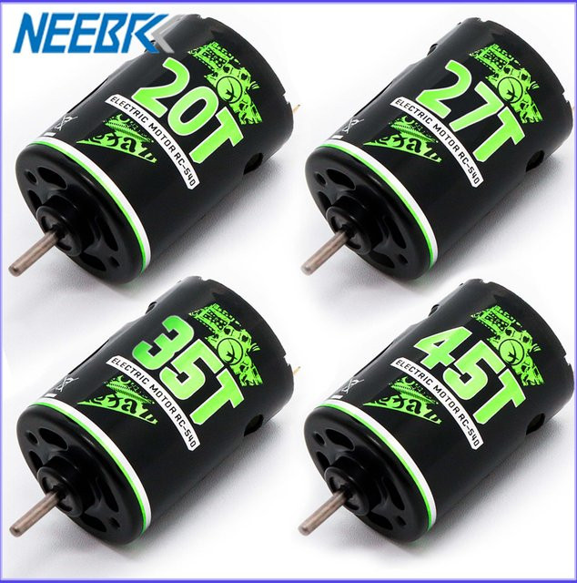 NEEBRC Wasserdichter Bürstenmotor für 1:10 RC Car Crawler - Bild 1